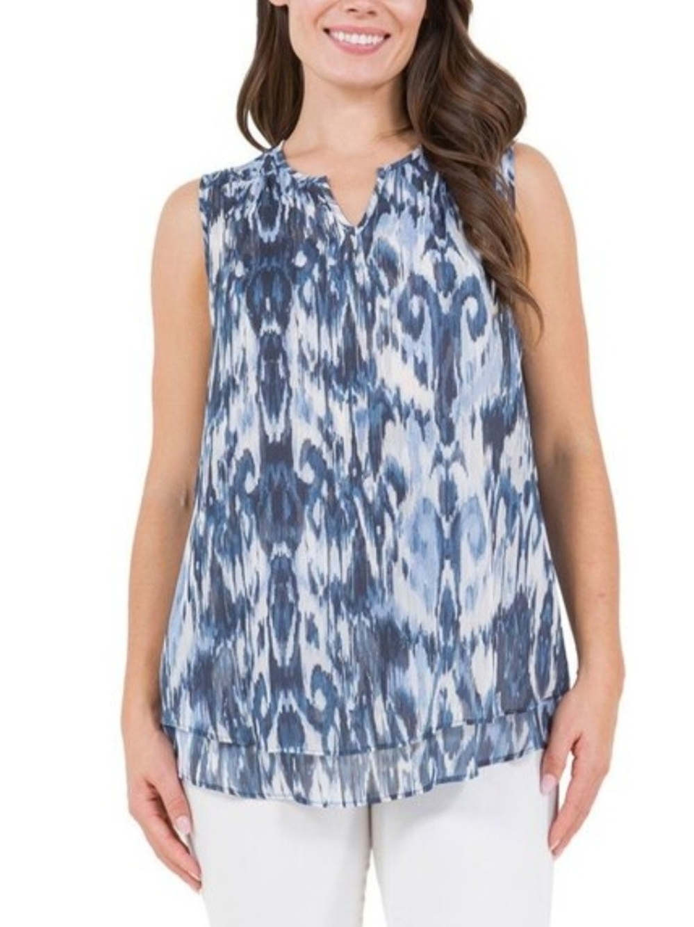 Cristina B Ladies Sleeveless Blouse